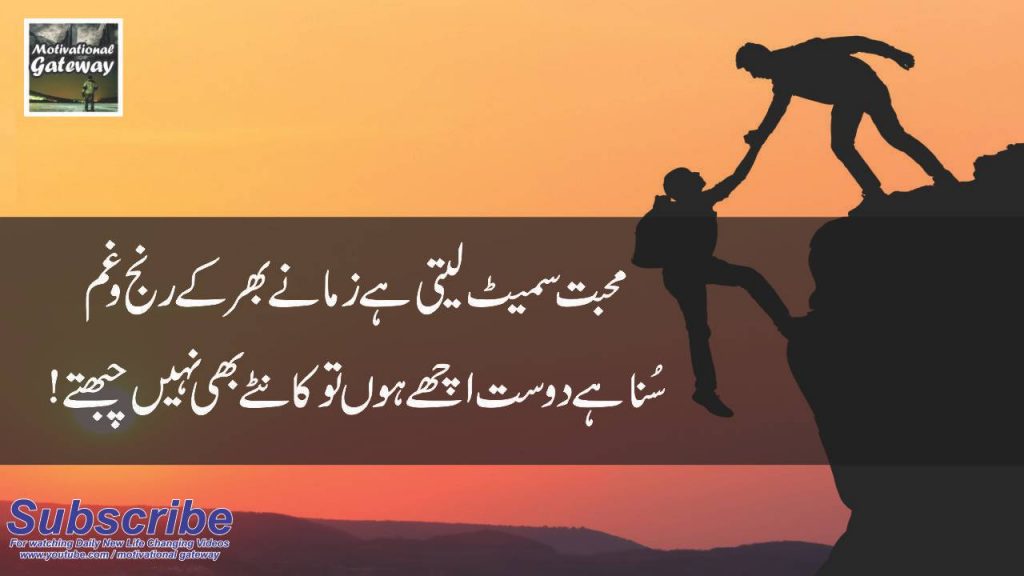 Dosti 20 best urdu quotes with images 14