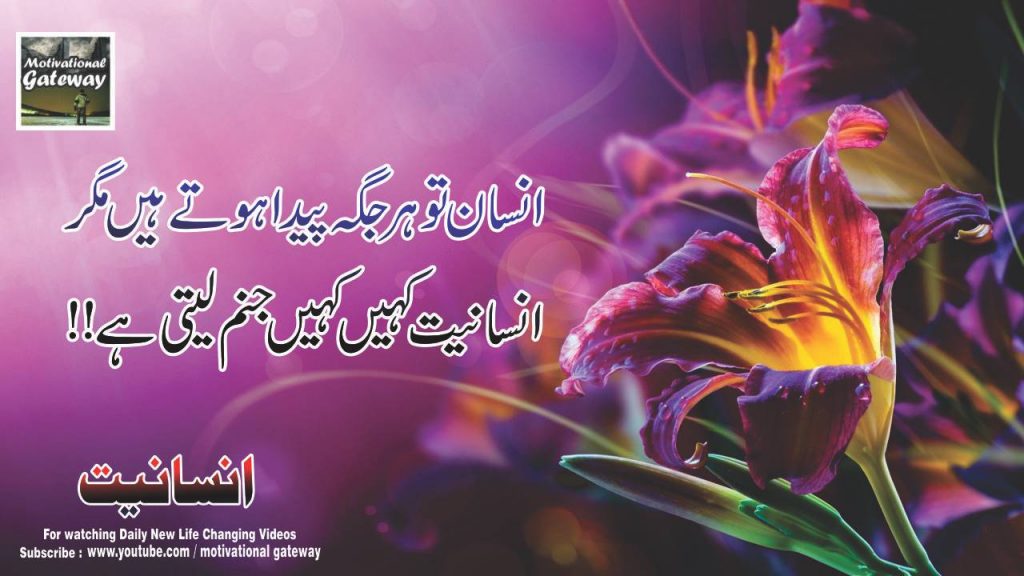 insaniyat 21 life changing quotes in urdu 8