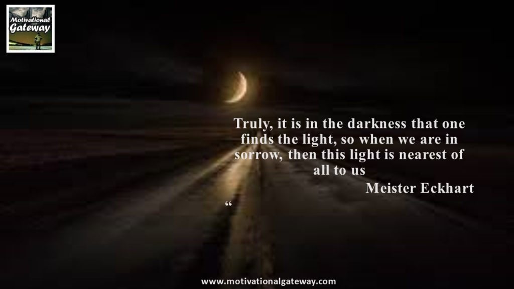 Darkness of life quotes !!