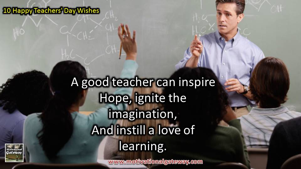 10 Best Happy Teachers' Day\