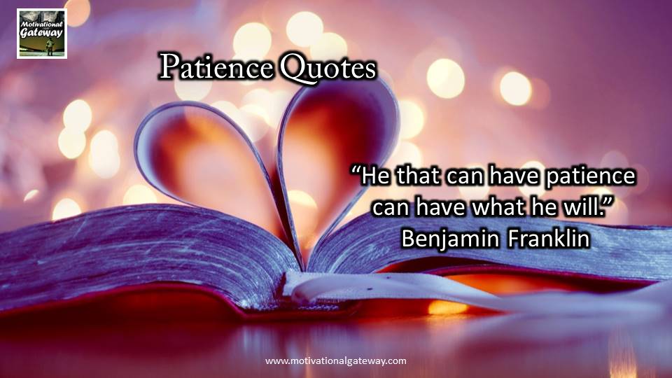 inspirational quotes on patience