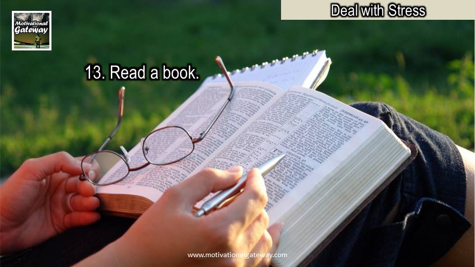 25 HEALTHY WAYS TO DEAL WITH STRESS Slide13 3