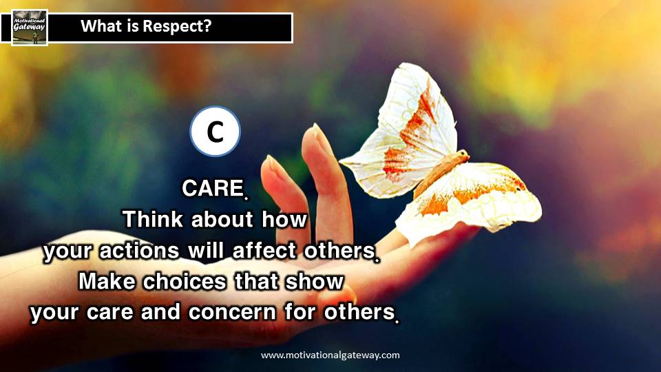 What is respect Best lines on respect