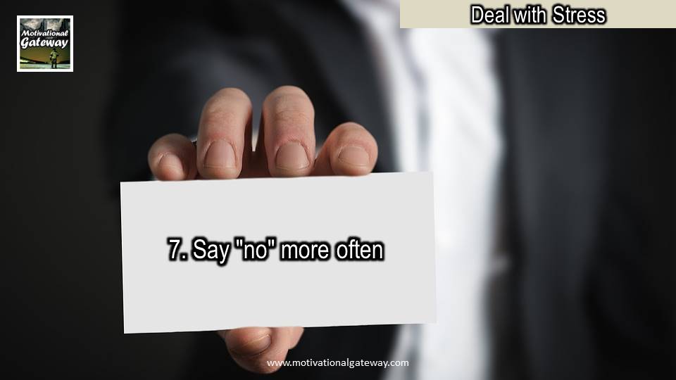 25 HEALTHY WAYS TO DEAL WITH STRESS 25 HEALTHY WAYS TO DEAL WITH STRESS