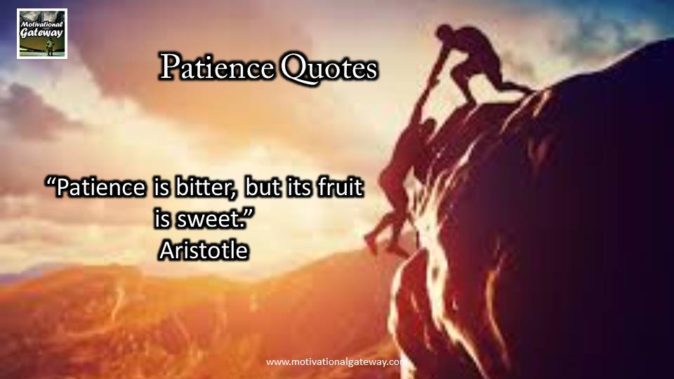 inspirational quotes on patience