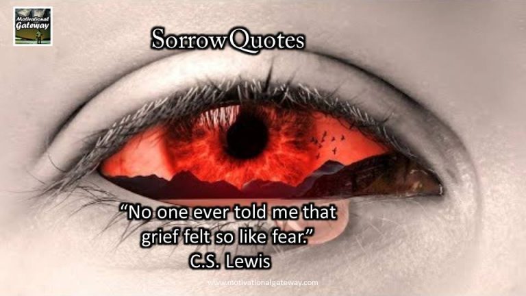 inspirational Quotes about Sorrow and grief!!