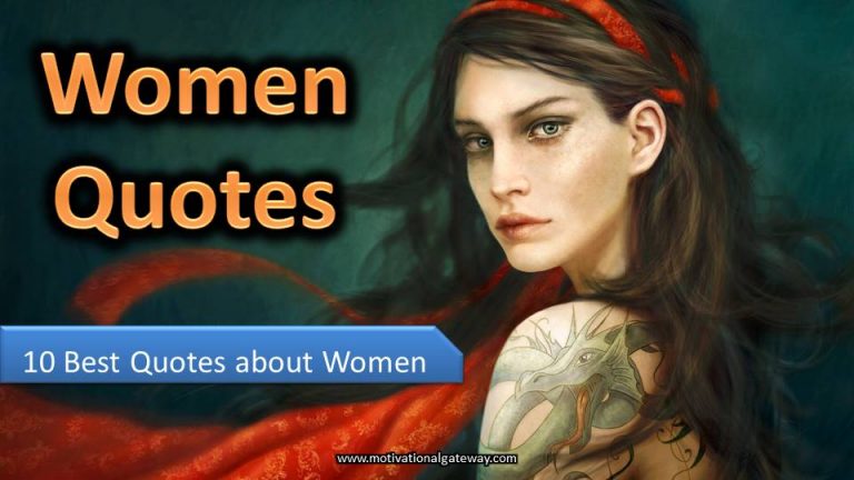 women quotes – Top ten quotes about women