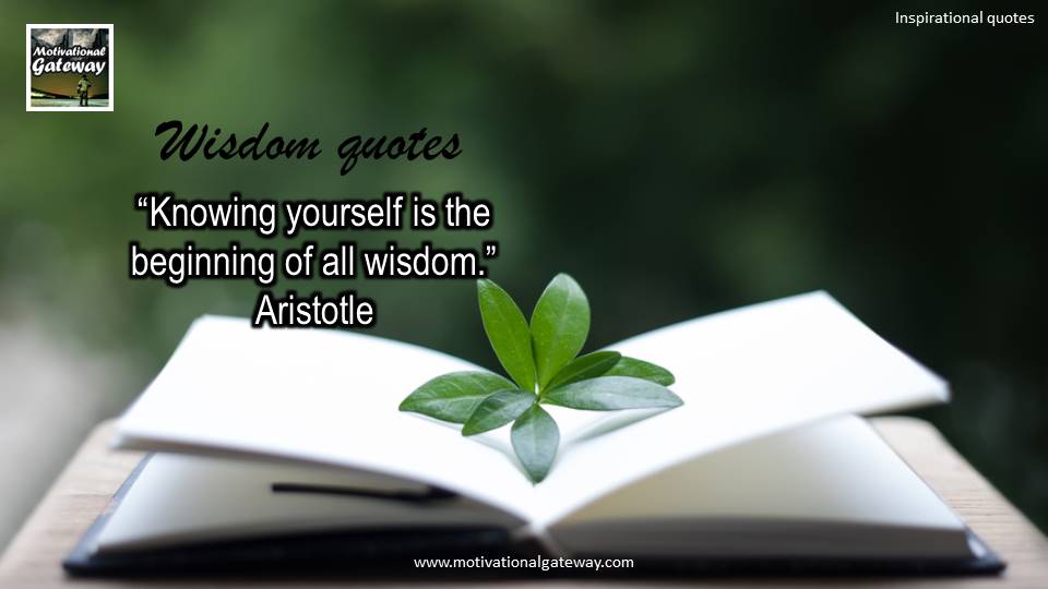 Inspirational quotes on wisdom