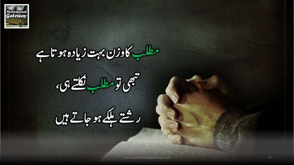 Urdu motivational quotes