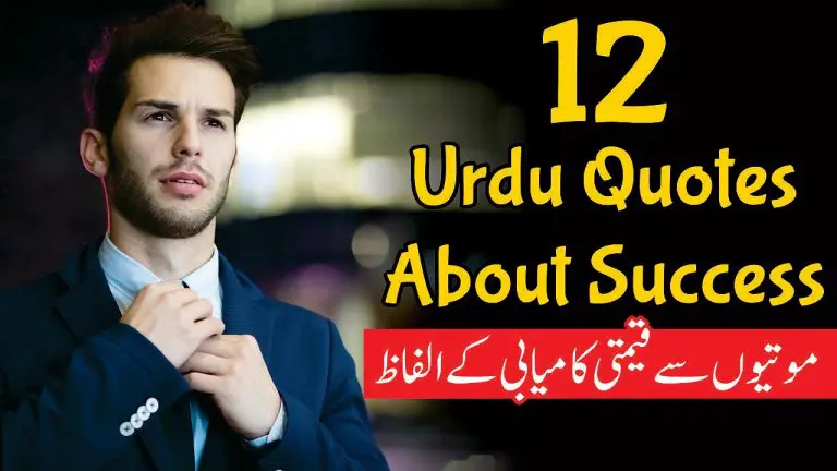 12 Urdu Quotes About Success