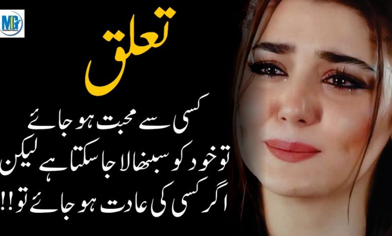 Taluq Urdu Quotes Urdu Quotes (New Quotes Collection)