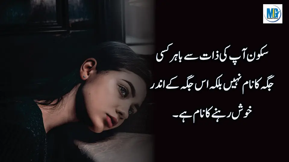 Urdu Quotes Danai Ki Batein (Dil Ko Sakoon Dayne Wali Batein ) Emotional Quotes