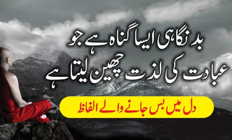Kuch Alfaz Dill Mein Bus Jaty Hain -Urdu Quotes - Mohabbat - Imteehan-Motivational Gateway