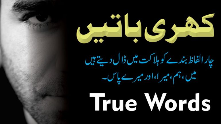 True Words In Urdu Hindi