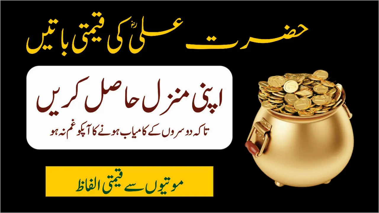 Hazrat Ali ki Qeemti Baatein | Best Collection Of Hazrat Ali Quotes About Life And People In Urdu | Life Changing Quotes | Motivational Gateway