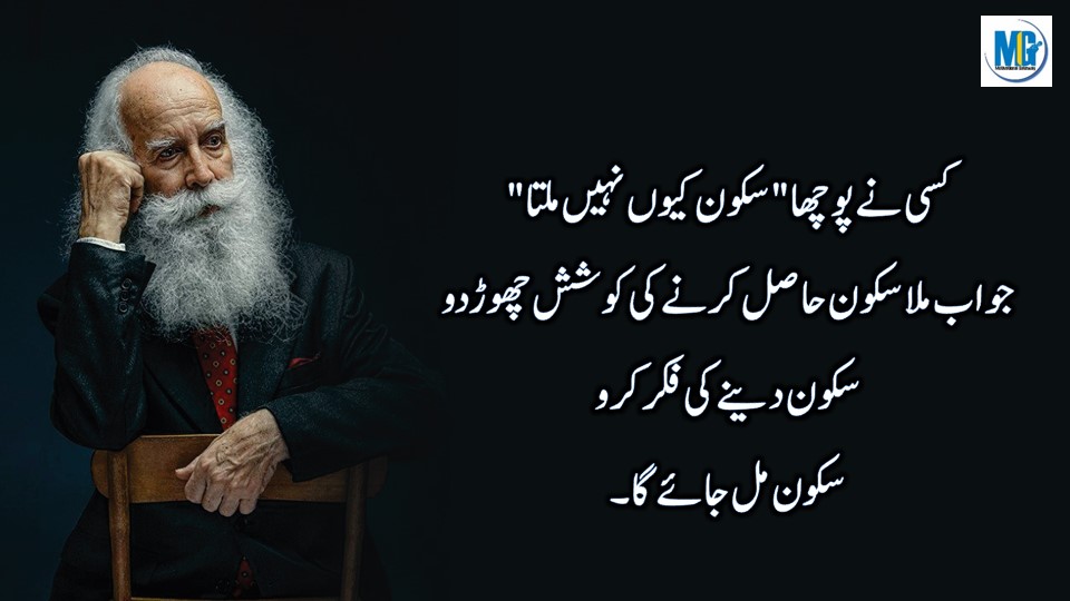 Urdu Life Quotes About Skoon 