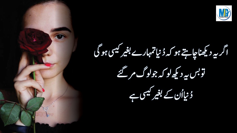 Beautiful Lines About Character in Urdu Emotional Words