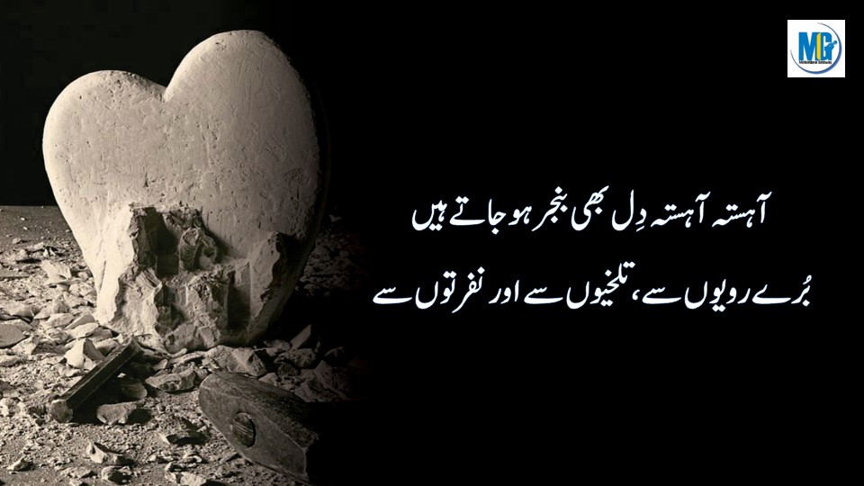 Best Urdu Quotes लोग खामोश होते हैं अंधे नहीं Sad Urdu Quotes