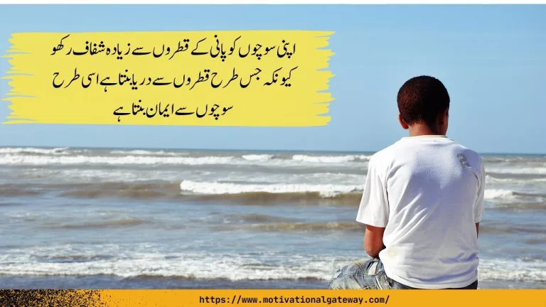 Golden Words Urdu Quotes About Life